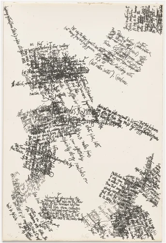 Untitled by John Cage
Fred Genis
James Sheehy
Hollander Graphic Workshop, portfolio, 1972
