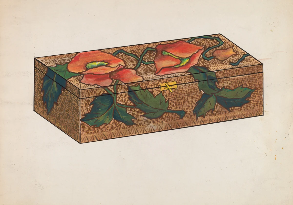 Glove Box by Sebastian Simonet, index of american design, 1936