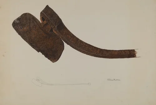 Dumb Iron by Alfonso Moreno, index of american design, 1938