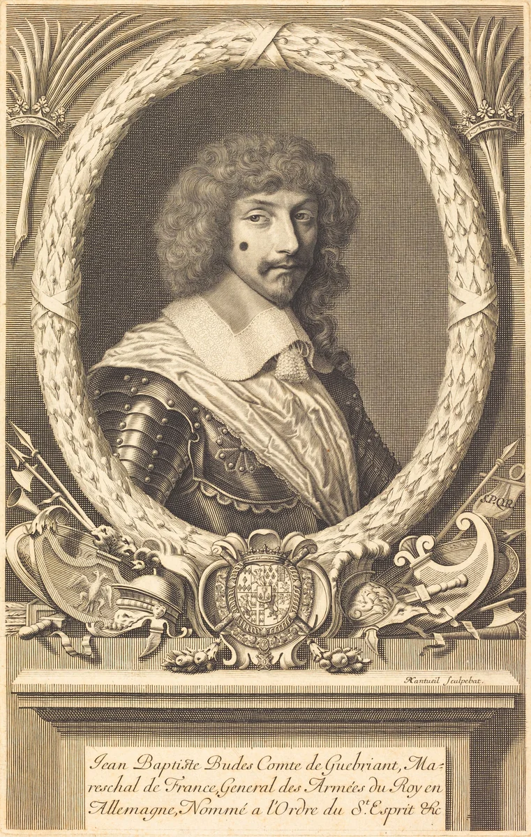 Marechal de Guebriant by Robert Nanteuil, print, 1655