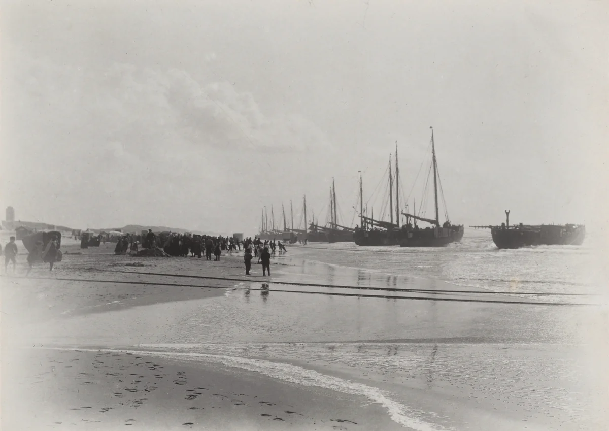The Beach, Katwyk by Alfred Stieglitz, photograph, 1894