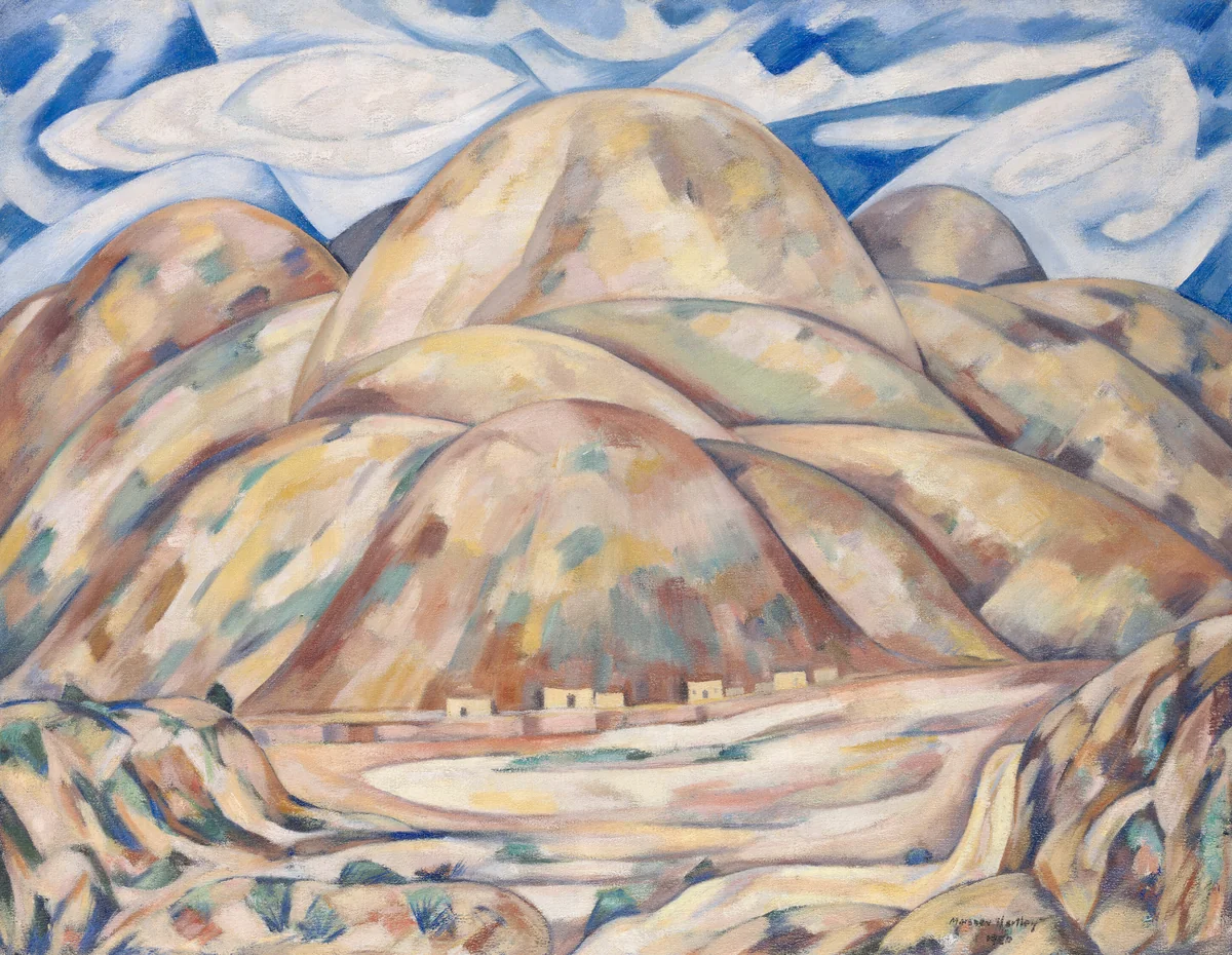 Landscape No. 3, Cash Entry Mines, New Mexico by Marsden Hartley, painting, 1920