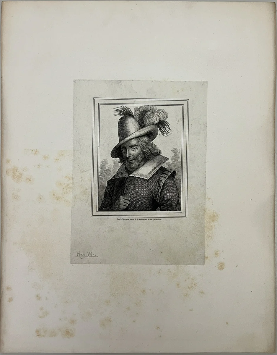 François Ravaillac by Urbain Massard, other, 1795-1843