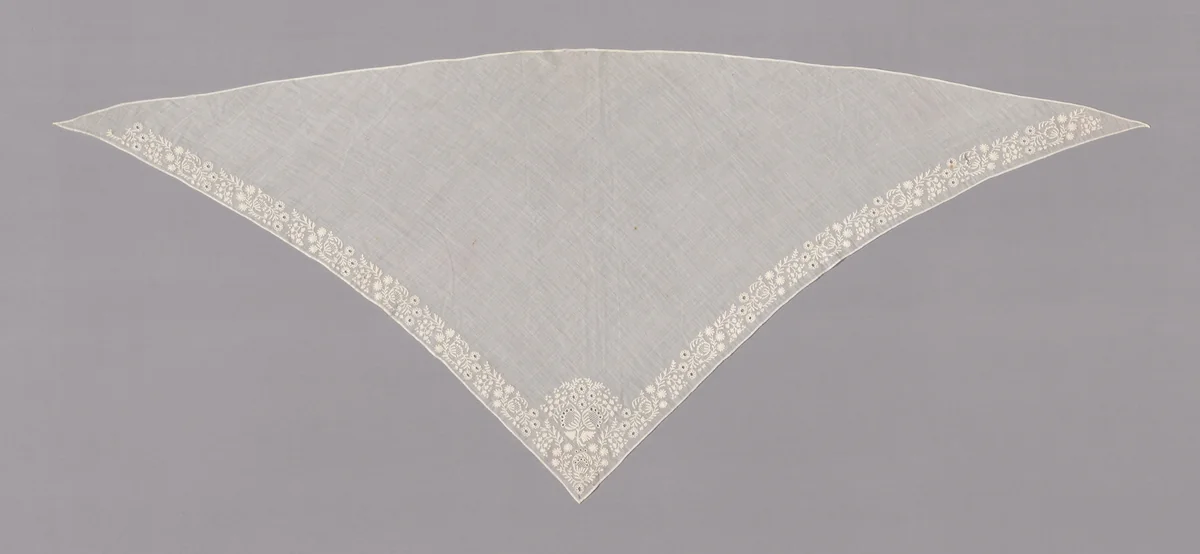 Fichu by England or France, other, 1775-1800