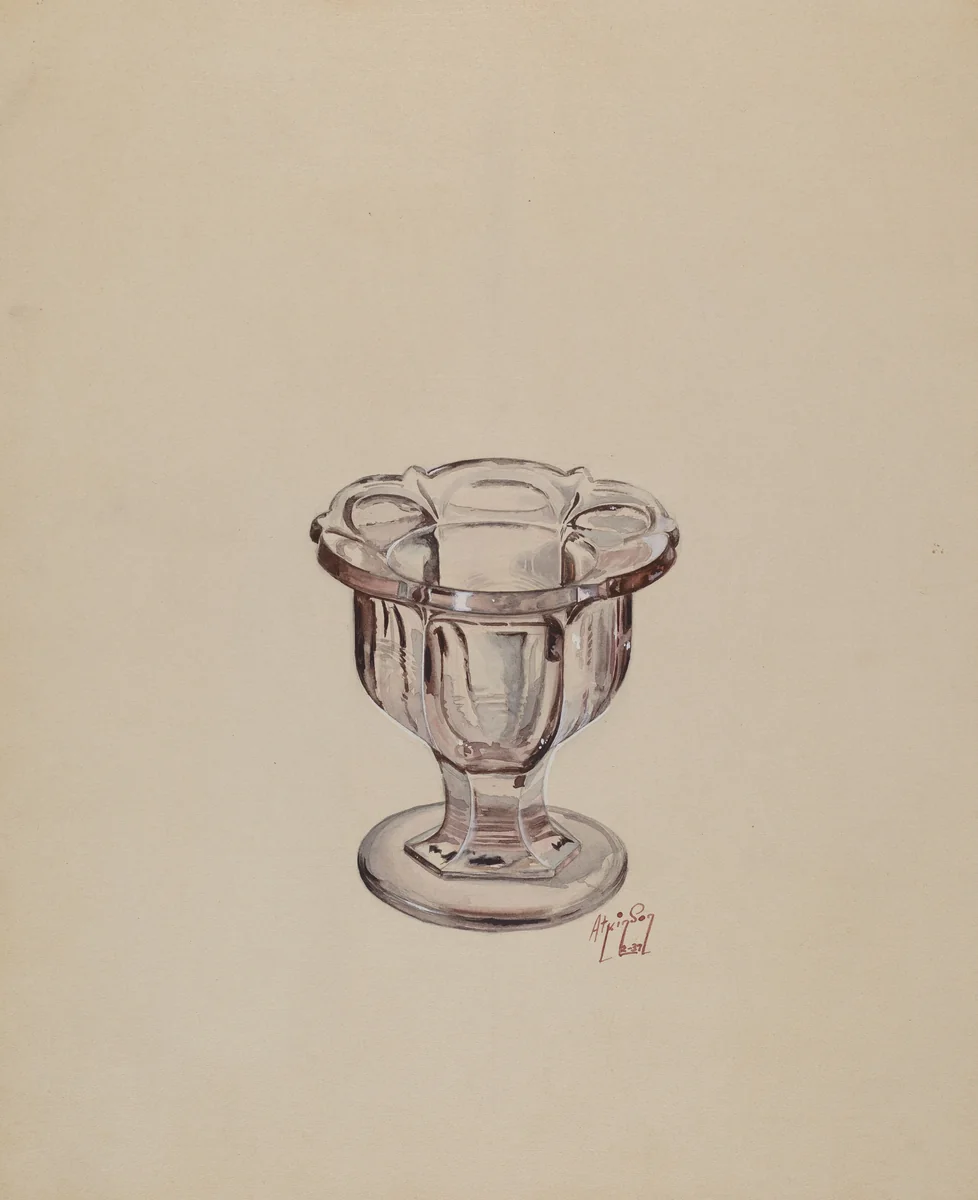 Salt Dip by Ralph Atkinson, index of american design, 1937