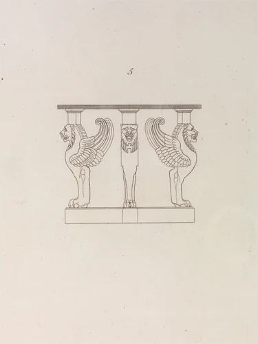 Household Furniture and Interior Decoration by Thomas Hope, book, 1807