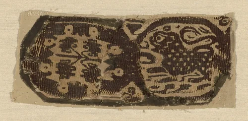 Border by Coptic Egypt, textile, 401-500