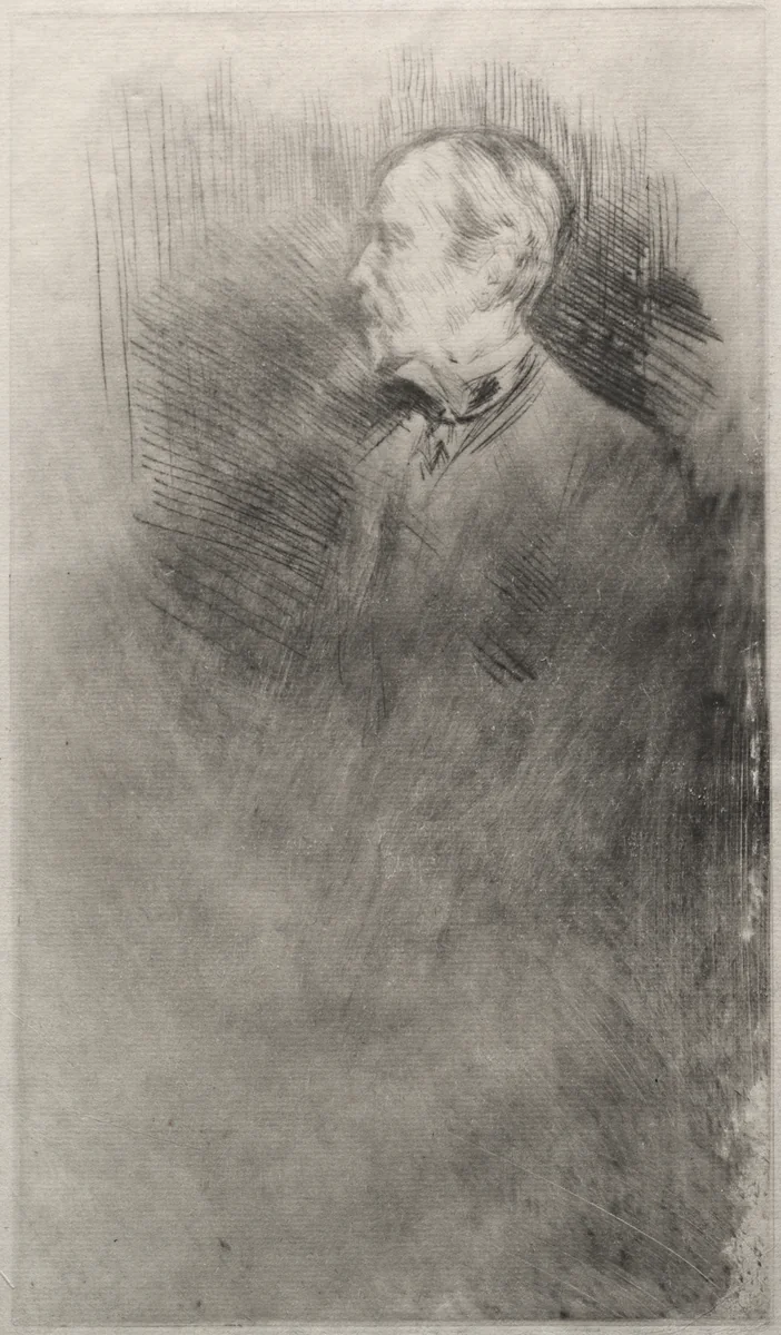 Lord Wolseley by James McNeill Whistler, print, 1877