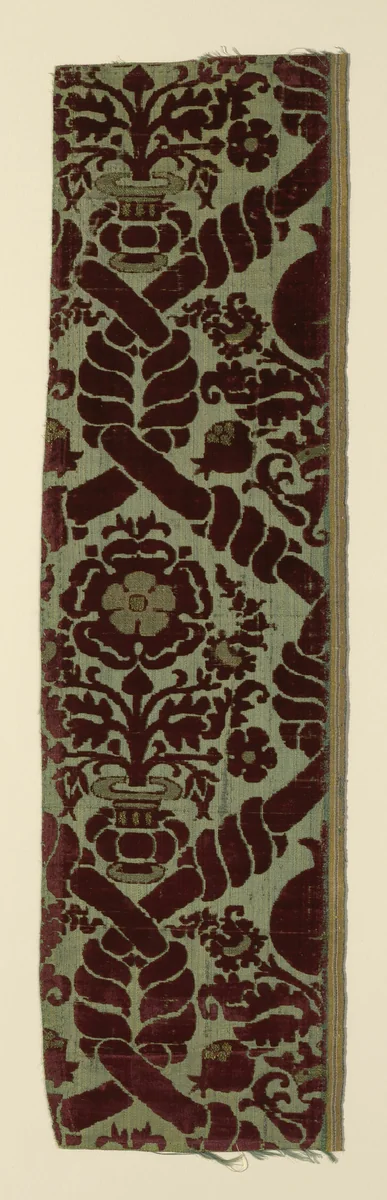 Fragment by Italy, textile, 1501-1550