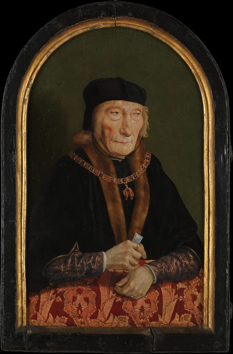 Jan (1438/41–1516), First Count of Egmond; Magdalena, Countess of Egmond (1464–1538) by North Netherlandish Painter, painting, 1516