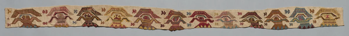 Lower Border of a Garment by Unknown, textile, 1000-1479