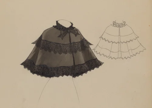 Cape by Marie Mitchell, index of american design, 1936