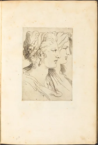 Print from Drawing Book by Luca Ciamberlano, print, 1610-1620