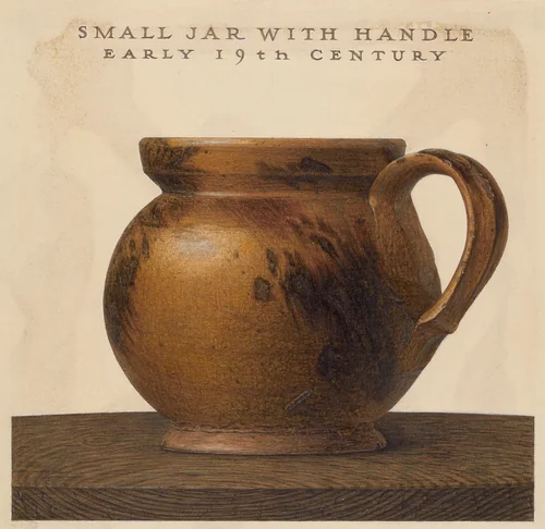 Bean Pot by John Matulis, index of american design, 1935-1942