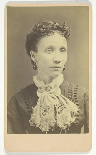 Untitled (Portrait of Woman) by G. C. Gilchrest, photograph, 1850-1899