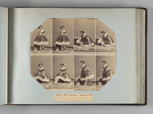 Mlle Savel by André Adolphe-Eugène Disdéri, photograph, 1860