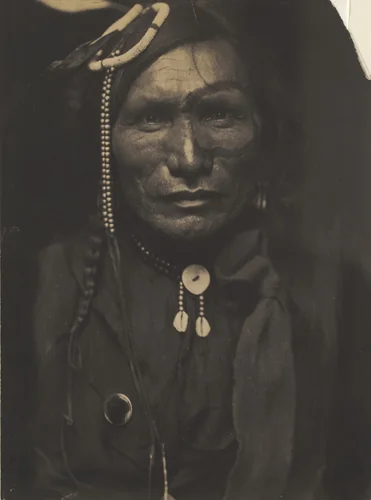 Iron White Man, Sioux by Gertrude Käsebier, photograph, 1899