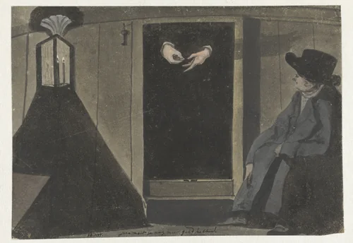 Jaap moet je nog meer geld hebben (dagboek, 10 november) by Christiaan Andriessen, drawing, 1805-1808