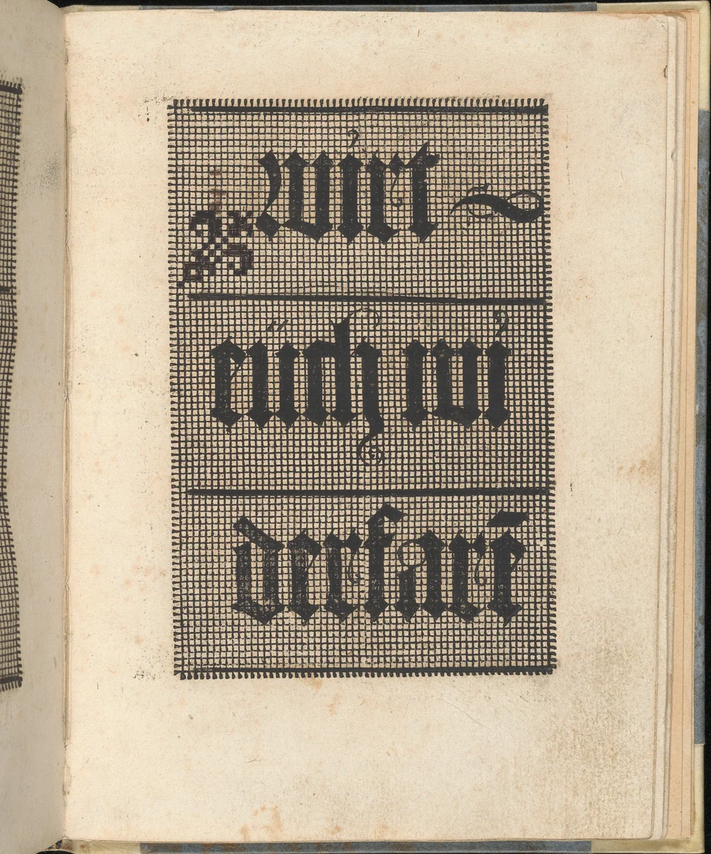Ein ney Furmbüchlein, Page 5, recto by Johann Schönsperger, book, 1520-1530