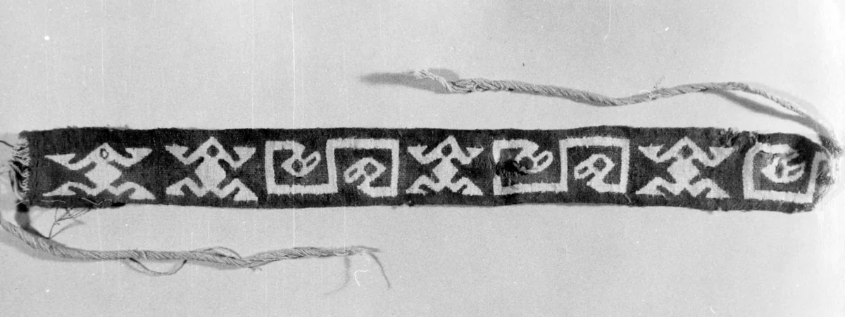 Headband or Belt Fragment by Possibly central coast, textile, 1000-1476