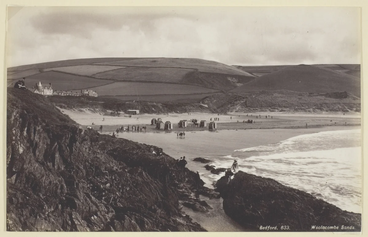 Woolacombe Sands by Francis Bedford, photograph, 1860-1894