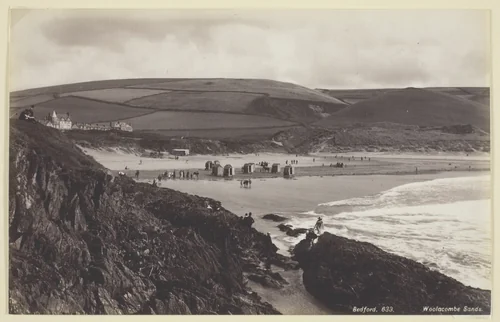 Woolacombe Sands by Francis Bedford, photograph, 1860-1894