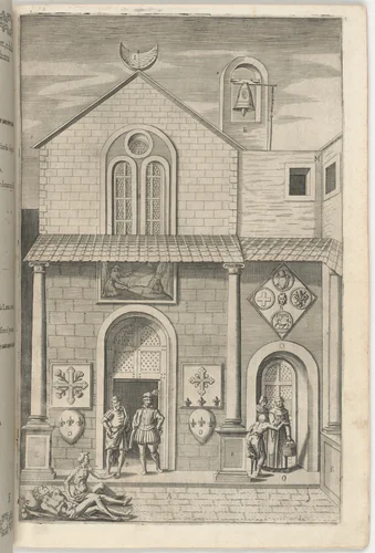 Façade of the Minor Church (Facciata della chiesa minore) [plate E] by Jacopo Ligozzi
Domenico Falcini
Lino Moroni, print, 1612