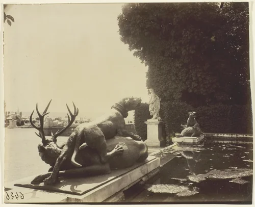 Versailles, Fontaine du Point du Jour by Jean-Eugène-Auguste Atget, photograph, 1903