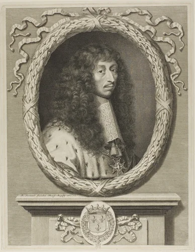 Louis II de Bourbon, Prince de Condé by Robert Nanteuil, print, 1662