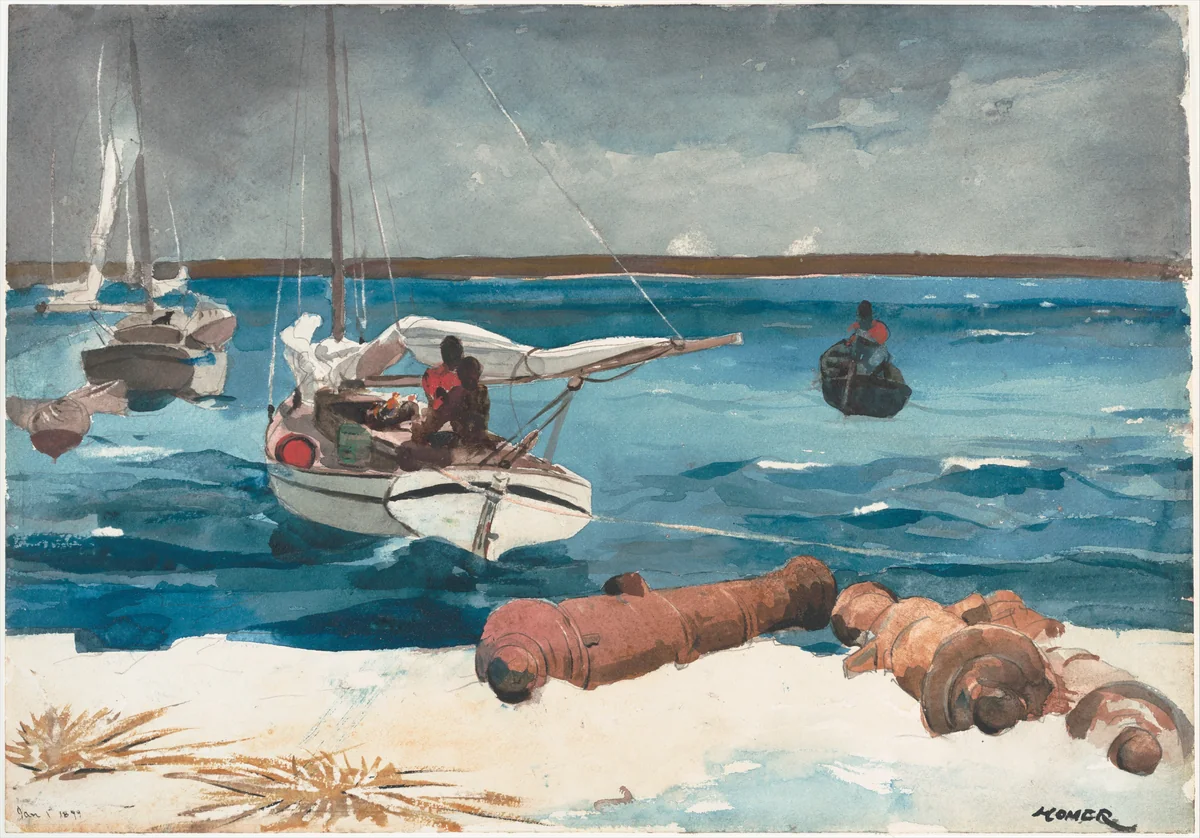 Nassau by Winslow Homer, artwork, 1899