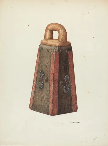 Rattle (Matraca) by William Kieckhofel, index of american design, 1941