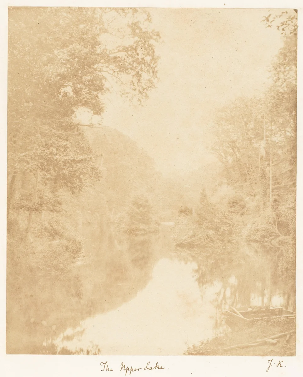 The Upper Lake by James Knight, photograph, 1853-1856