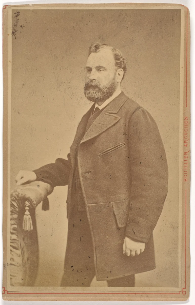 Edouard Manet [?] by Bouillier, photograph, 1888-1892