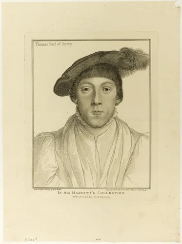 Thomas Earl of Surrey by Francesco Bartolozzi, print, 1795