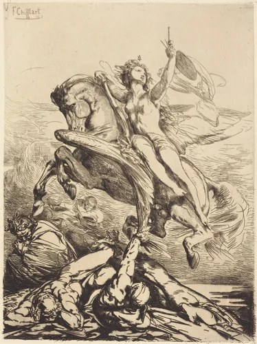 Genius of the Arts by François-Nicolas Chifflart, portfolio, 1825-1901