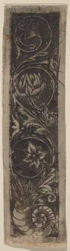 Oblong Ornament Panel by Francesco Francia, print, 1480-1510