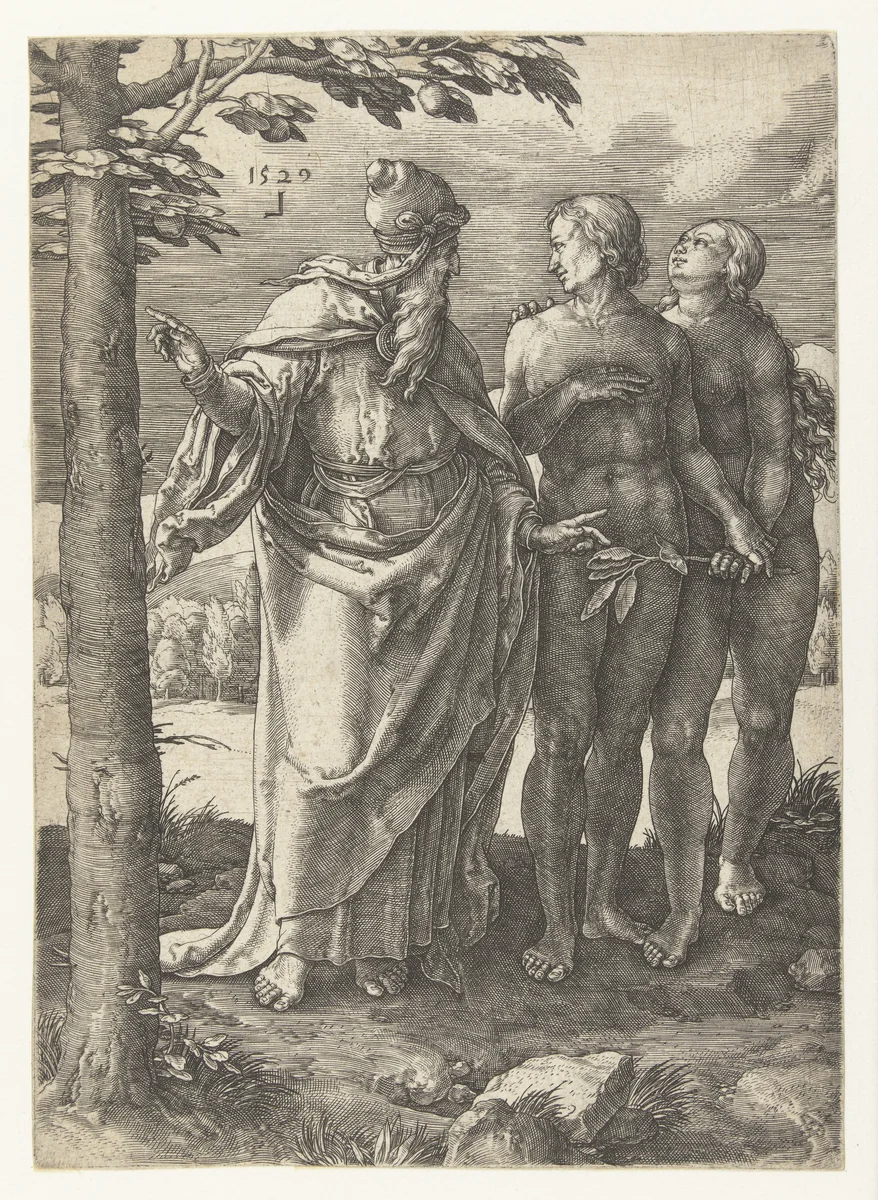 Het eerste verbod by Unknown, print, 1529