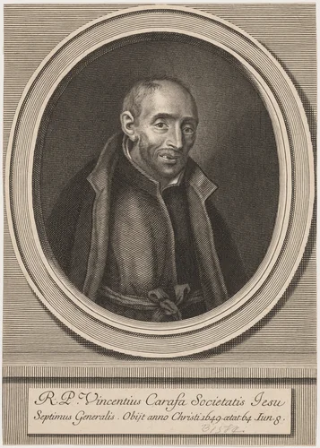 Vincentius Carafa, Jesuit by Unknown 19th Century, print, 1800-1899