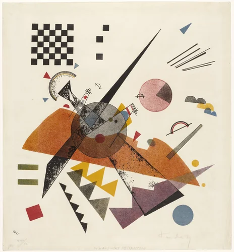 Orange by Wassily Kandinsky, print, 1923