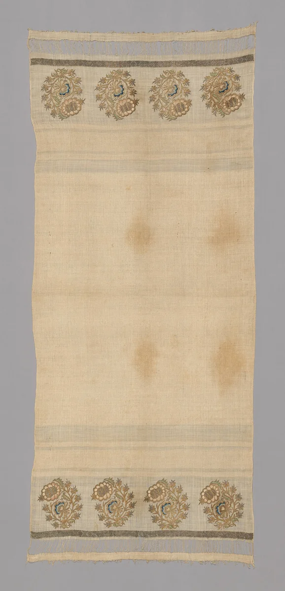 Towel by Turkey, textile, 1801-1900