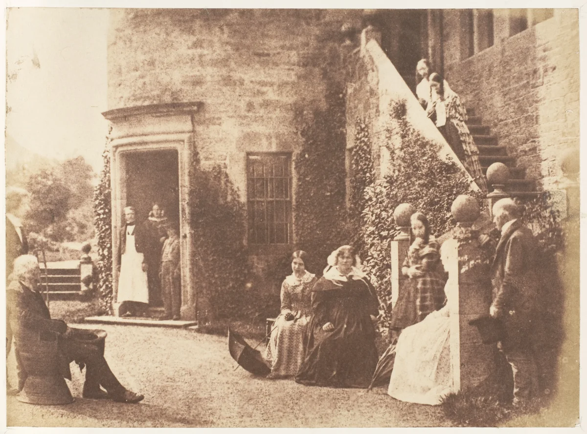 Bonaly Towers. Home of Lord Cockburn by Hill and Adamson, photograph, 1843-1847
