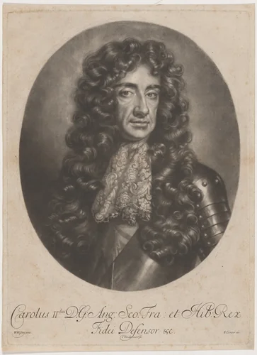 Charles II by Jan van der Vaart
Willem Wissing, print, 1647-1721