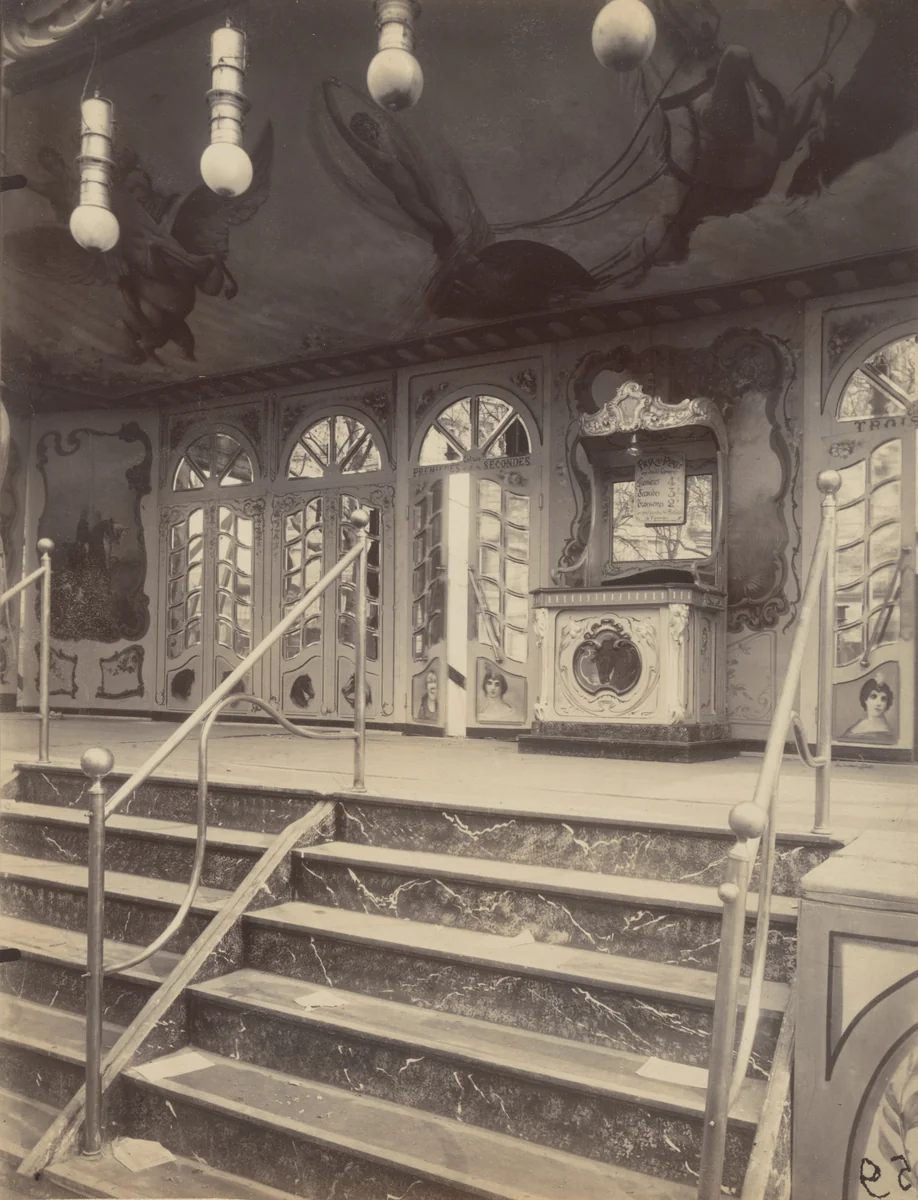Fête de Vaugirard by Eugène Atget, photograph, 1925