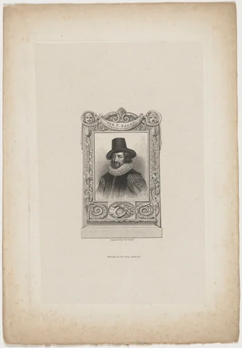 Sir Francis Bacon by Charles Heath, print, 1784-1848