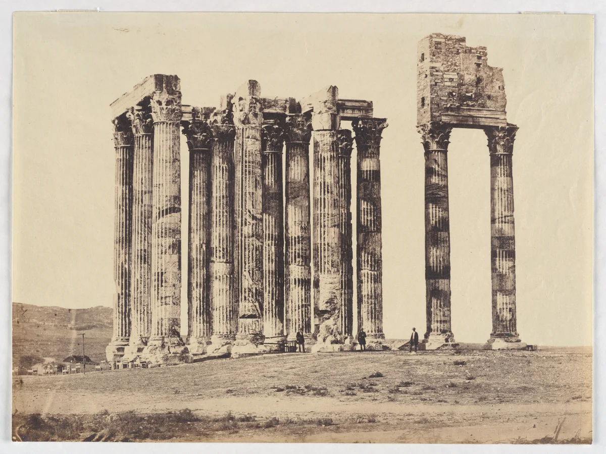 [Acropolis, Athens, Greece] by James Robertson, photograph, 1850-1855