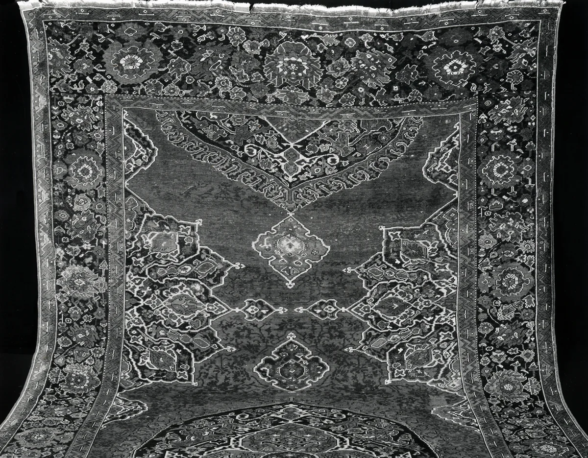 Carpet by Ushak, textile, 1601-1800