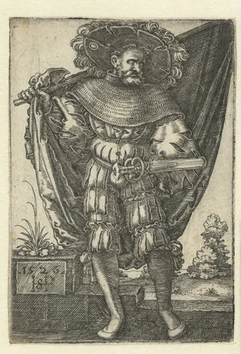Vaandeldrager by Unknown, print, 1526