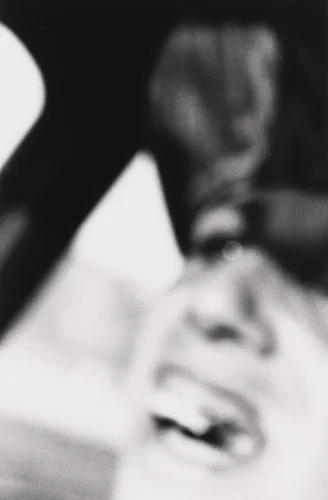 Dave In the Car, #3 by Jim Goldberg, photograph, 1991