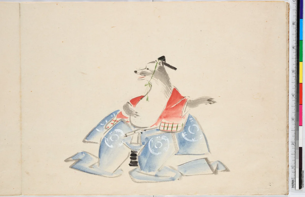 Album of Ichiryusai Hiroshige's Sketches by Utagawa Hiroshige (歌川広重), book, 1840-1860