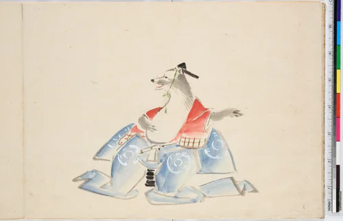 Album of Ichiryusai Hiroshige's Sketches by Utagawa Hiroshige (歌川広重), book, 1840-1860